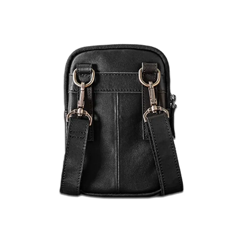 Back step Shoulder Bags Black-2