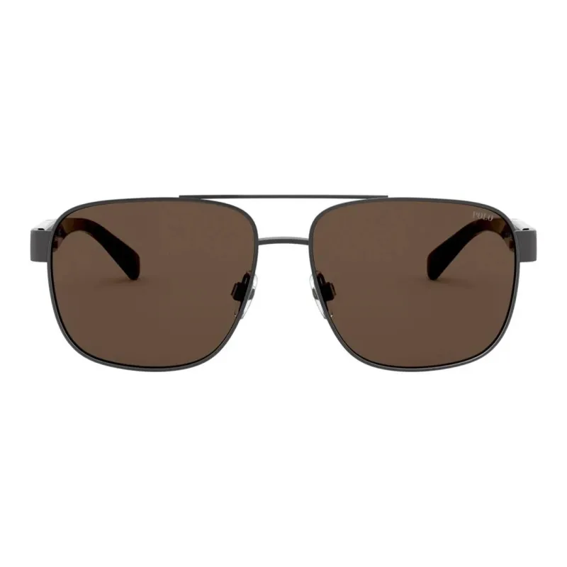 Polo Ralph Lauren Aviator Sunglasses Unisex Brown-1