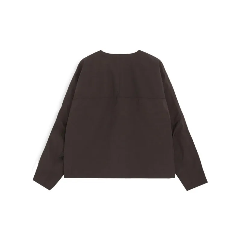 PUMA Jackets Coats Unisex Brown-1