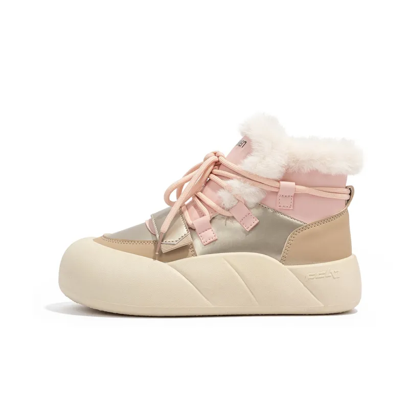 RENBEN Warm Height Increasing High-Top Casual Shoes Women's-10