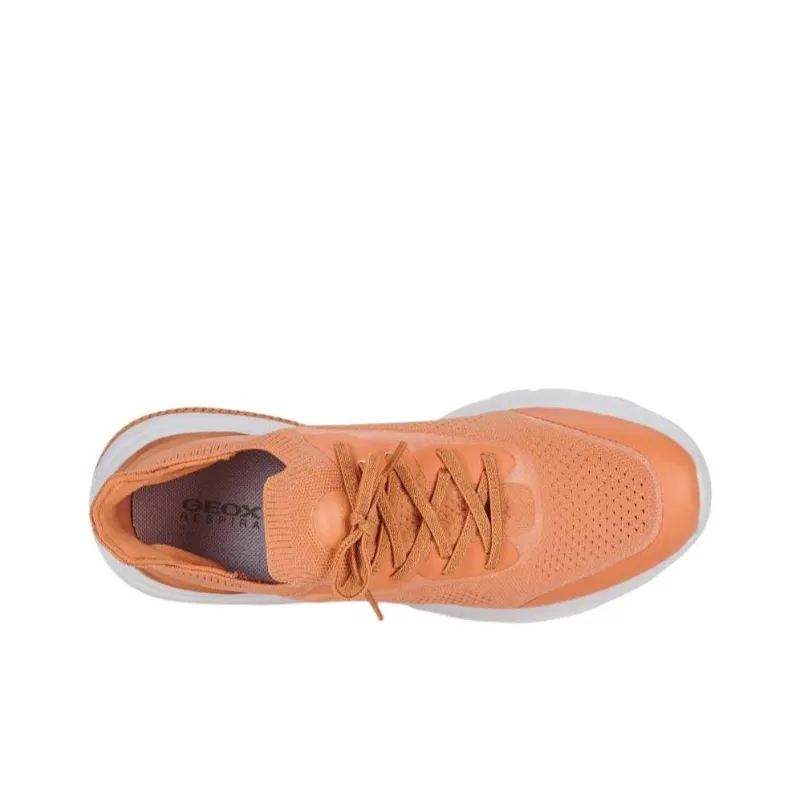 GEOX Low Top Casual Shoes Women's Orange-2