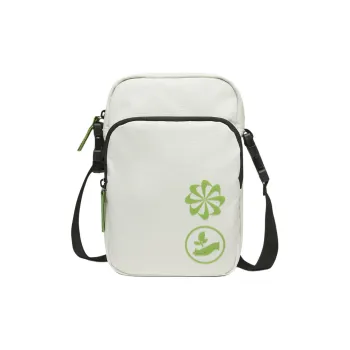 Nike Heritage Fabric Shoulder Bag Crossbody Bag Regular Unisex Sea Glass Blue & Black & Leaf Green