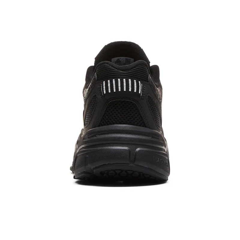 PEAK Taichi P2K Chunky Sneakers Cushioning Rebound Wear Resistant Low Top Casual Shoes Men's All Black-4
