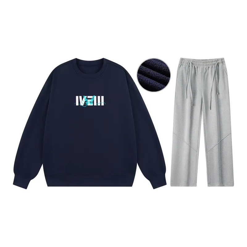 IVEIII Sweatshirt Sets Unisex-35
