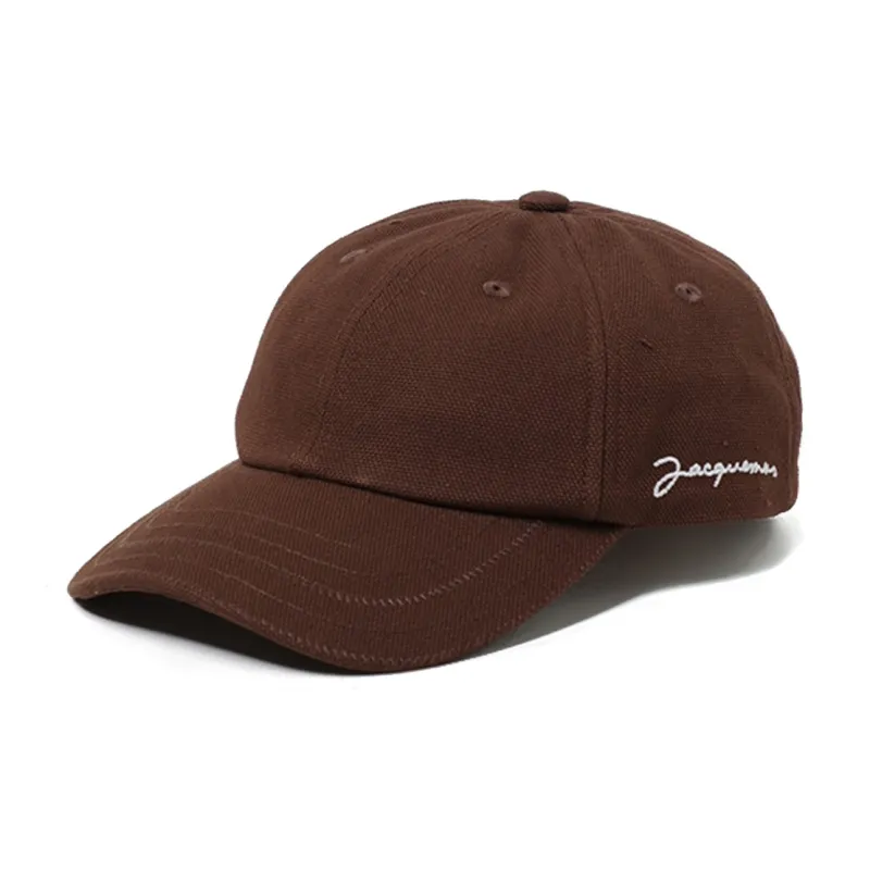 Jacquemus - Baseball Caps Men's Brown-0