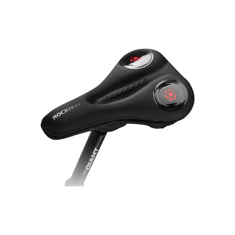 ROCKBROS Cycling Gear Rear Seat Cushion Unisex Memory Foam Approx. 28*4*17cm Black-10