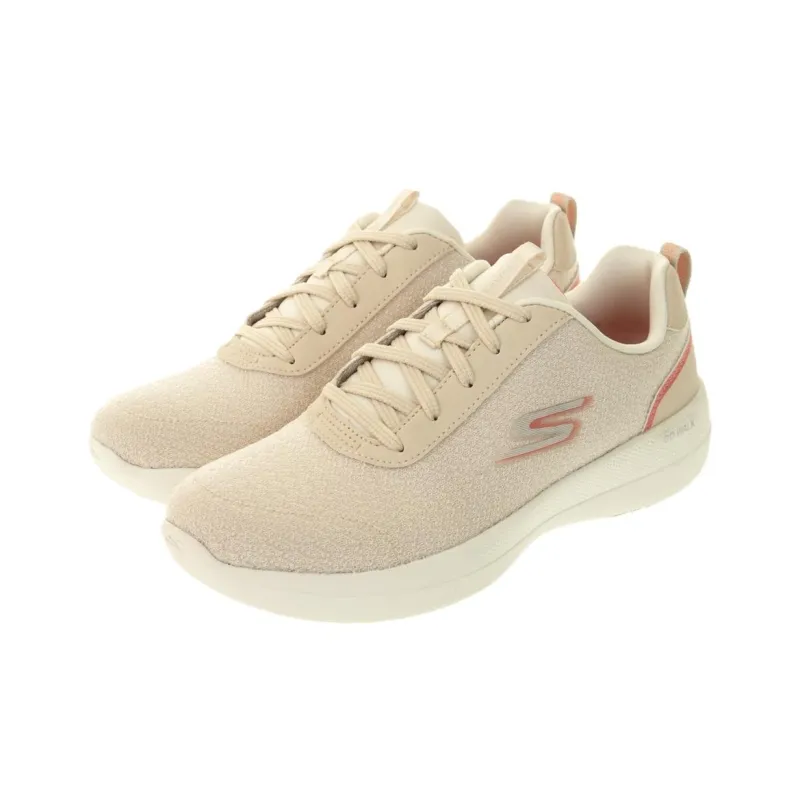 Skechers GO WALK Stability Cushioning Anti-Slip And Wear-Resistant Low-Top Casual Shoes Women's Beige-1