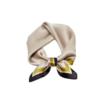 Narandu Mulberry Silk Scarves Women's Camel