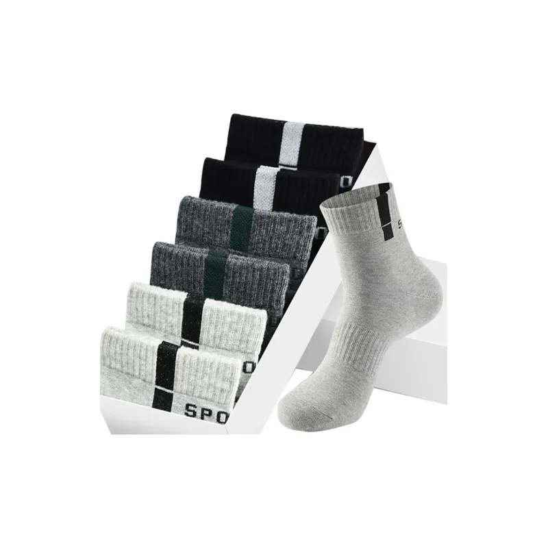 H-YXIANG Ankle Socks Men's 6 Pack-19