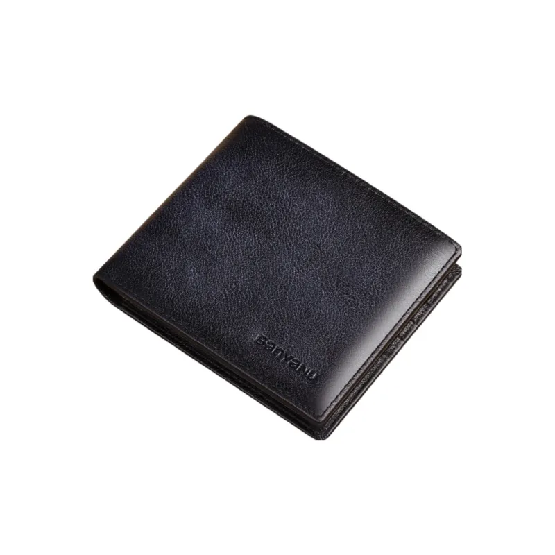 Banyanu Top Grain Cow Leather Wallet Regular Men's-4