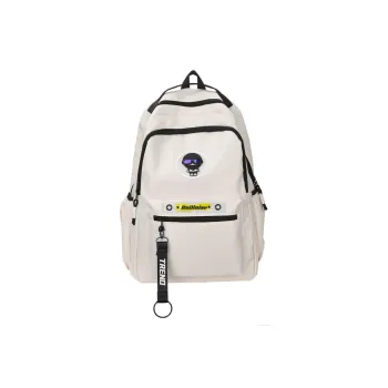 GEERDUN Nylon Backpack Regular Unisex Dark Gray/Black/Khaki/Light Gray/White