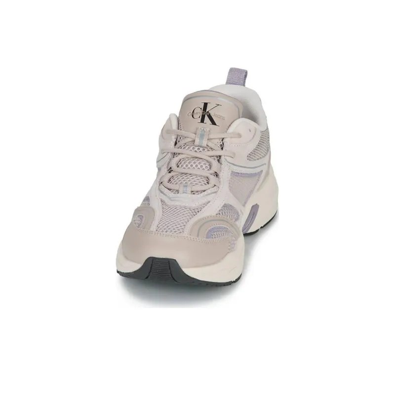 CKJ CALVIN KLEIN JEANS Low-Top Casual Shoes Women's Gray Purple-2
