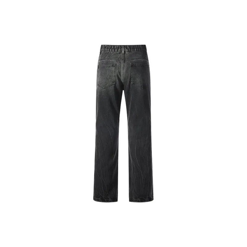 GSUE Jeans Unisex Black-1