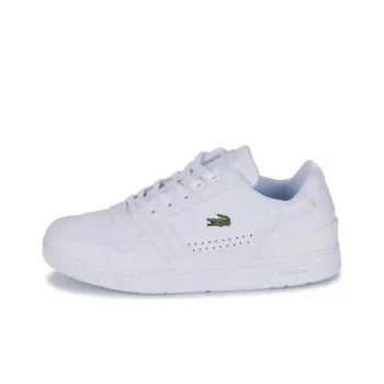 LACOSTE T Clip Leather Sneakers