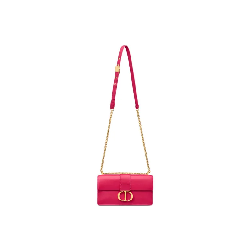 DIOR 30 Montaigne Calfskin Shoulder Bag Crossbody Bag Women's Passion Pink-1