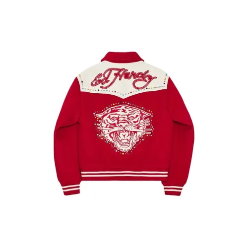 Ed Hardy Jackets Women's China Red