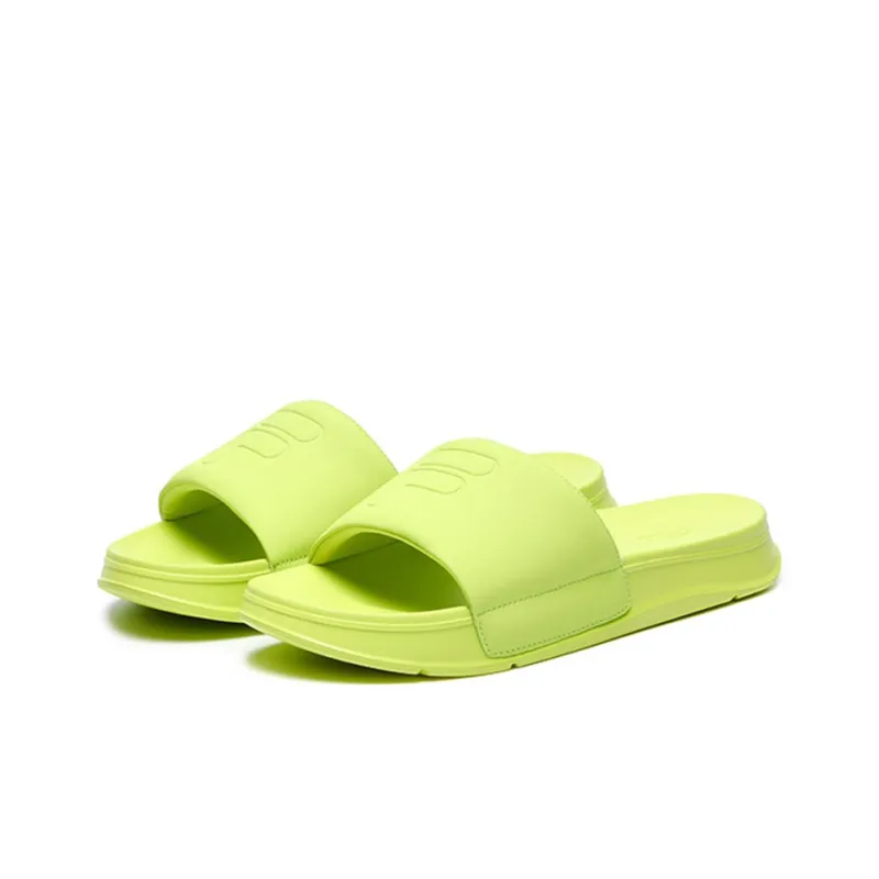 FILA FUSION COMO Rubber Sole Slide Slippers Women's Green-1