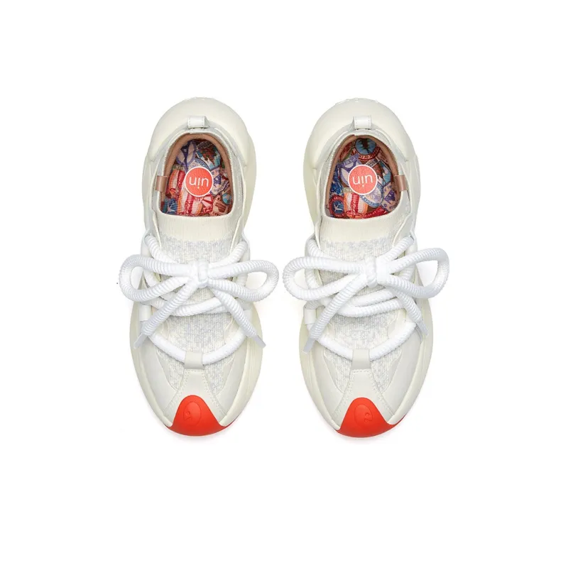 U.IN Painted Travel Shoes Bilbao A1 & A2 Artistic Collection Chunky Sneakers Women's-67