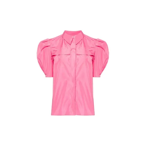 MSGM Shirts Women's Peach Pink