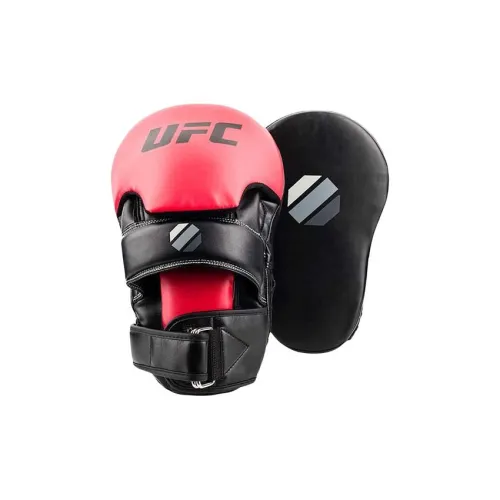 UFC Boxing Gloves PU Leather Unisex Black Red