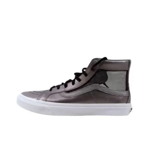 Vans Sk8 Hi Slim Cutout Mesh Metallic Thistle Purple