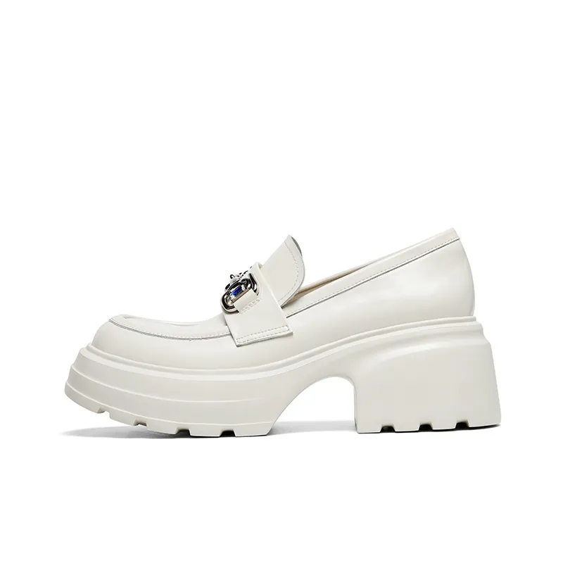 CHERYKALLY Loafers Women's Black/Ecru-6