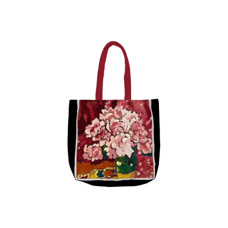 Hongna Canvas Polyester Tote Bag, Shopping Bag, Handbag, Shoulder Bag Women's-12