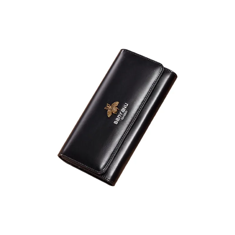 Banyanu Cow Leather Wallets Card Holders Women's-4