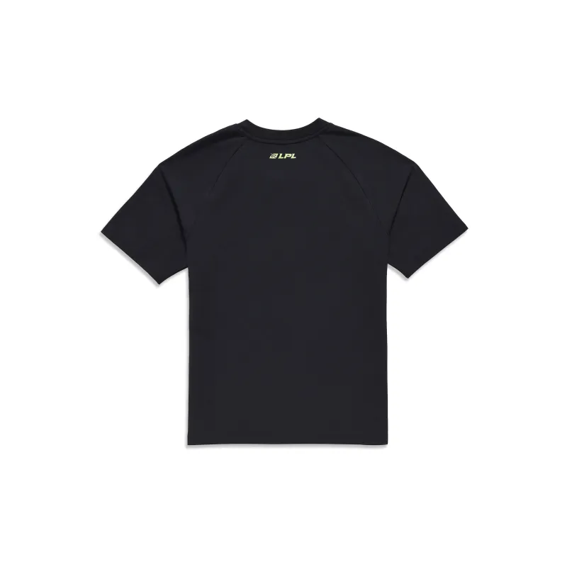 LiNing Sports Life Collection T Shirt 2024 Season NIP Team Unisex Black-1