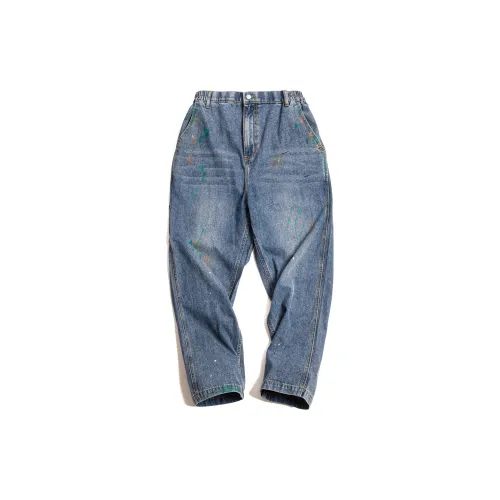 MADEN Jeans Men Light Blue