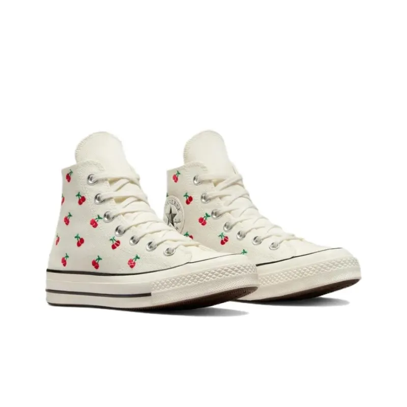 Converse Chuck Taylor All Star 70 Hi Cherries Egret Women's-2