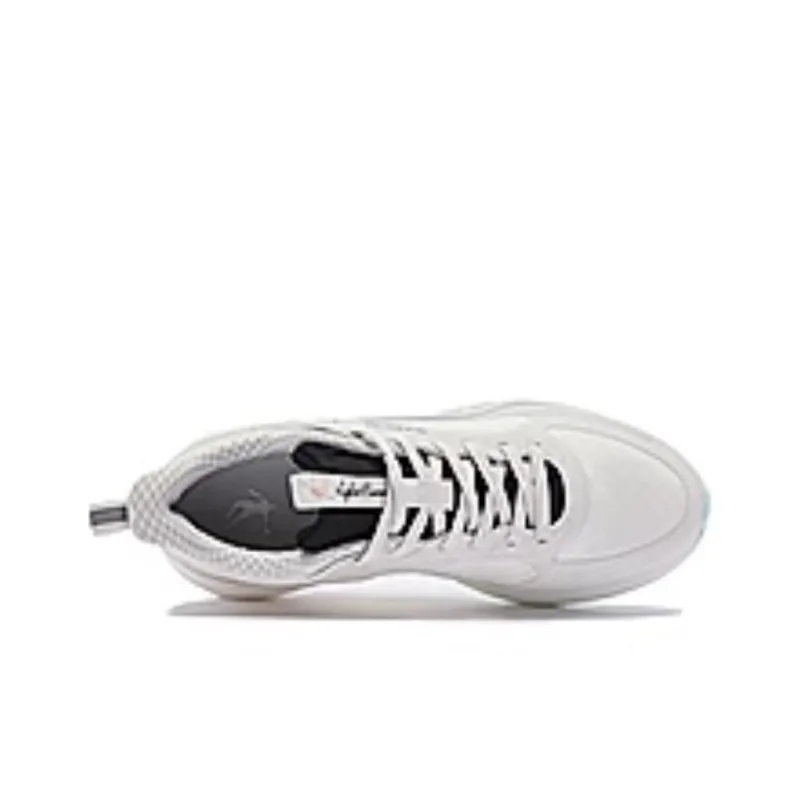 QIAODAN Streamer 4.0 Low-Top Running Shoes Women's Crescent White/Black-3