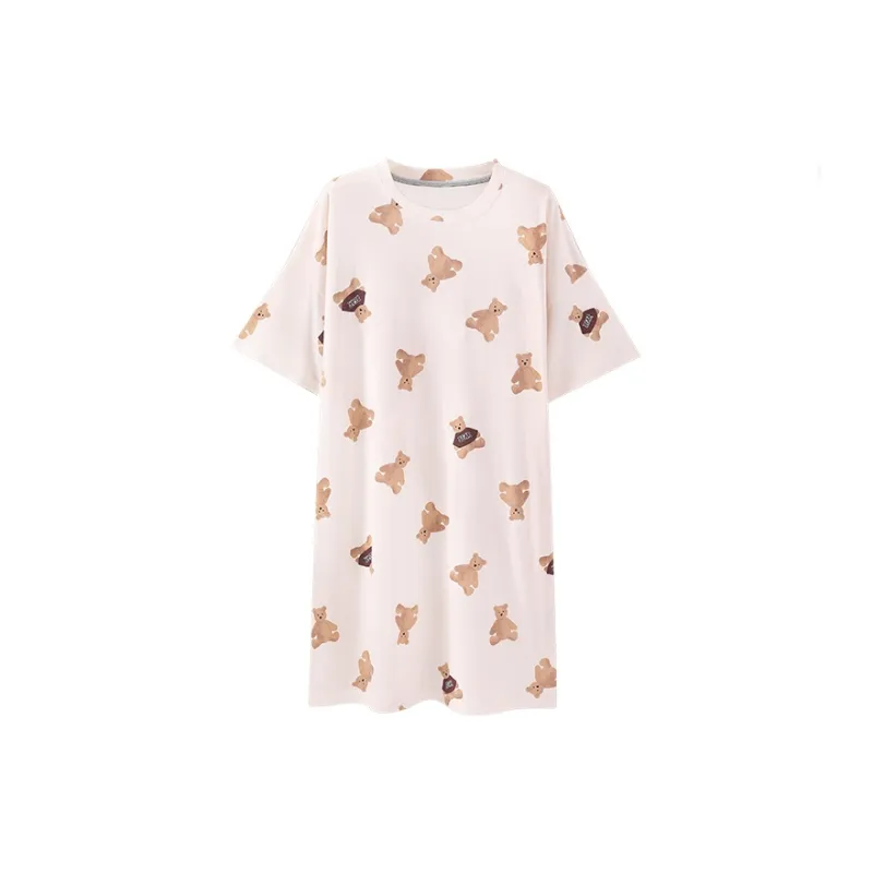 White Ran Loungewear Nightgown Women's-0