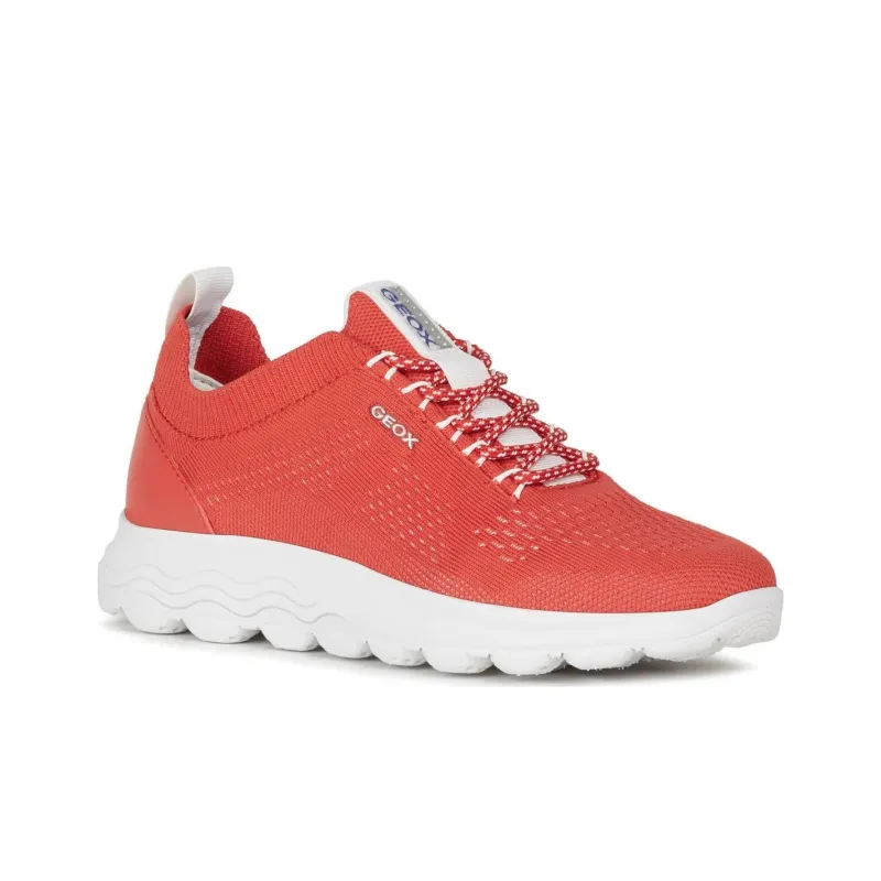 GEOX Low Top Casual Shoes Women's Red-1