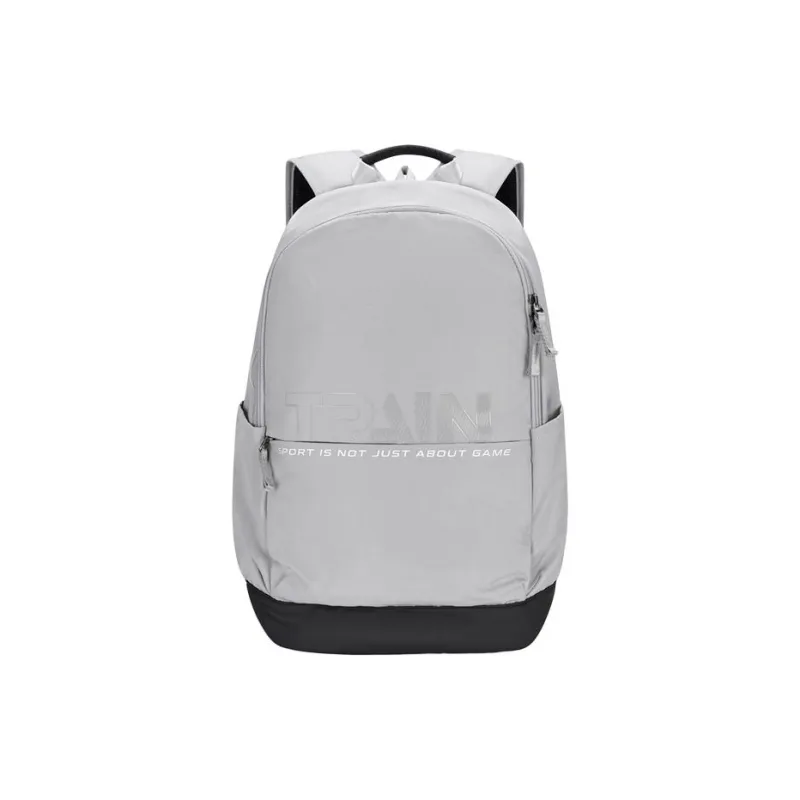 XTEP Variety Training Collection Textile Fabrics Backpack Unisex Black/Dark Gray-4