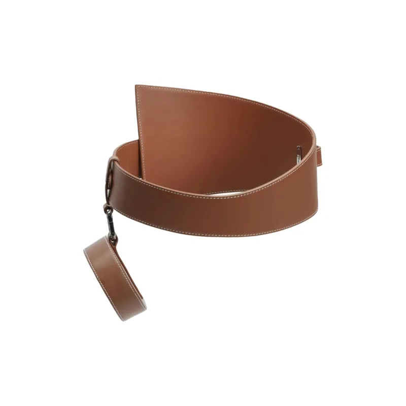 Offnen Top Grain Cow Leather Fanny Pack Regular Unisex Atomic Black/Amber-5