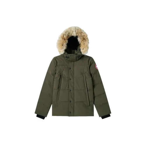 Canada Goose Wyndham Series Down Jackets Men Army Green