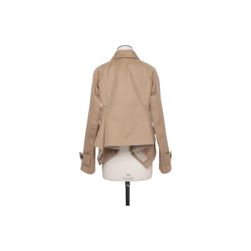 Sacai Layered Cropped Jacket-1