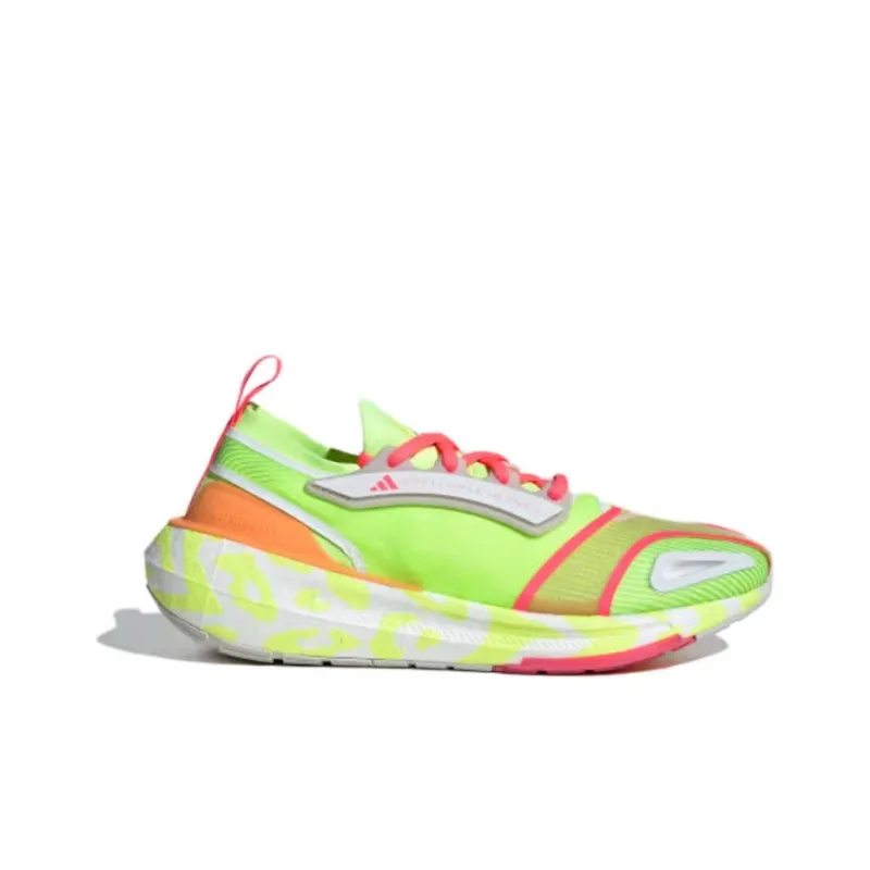 Adidas Ultra Boost Light By Stella Mccartney Signal Green Hazy Orange Turbo Women's-1