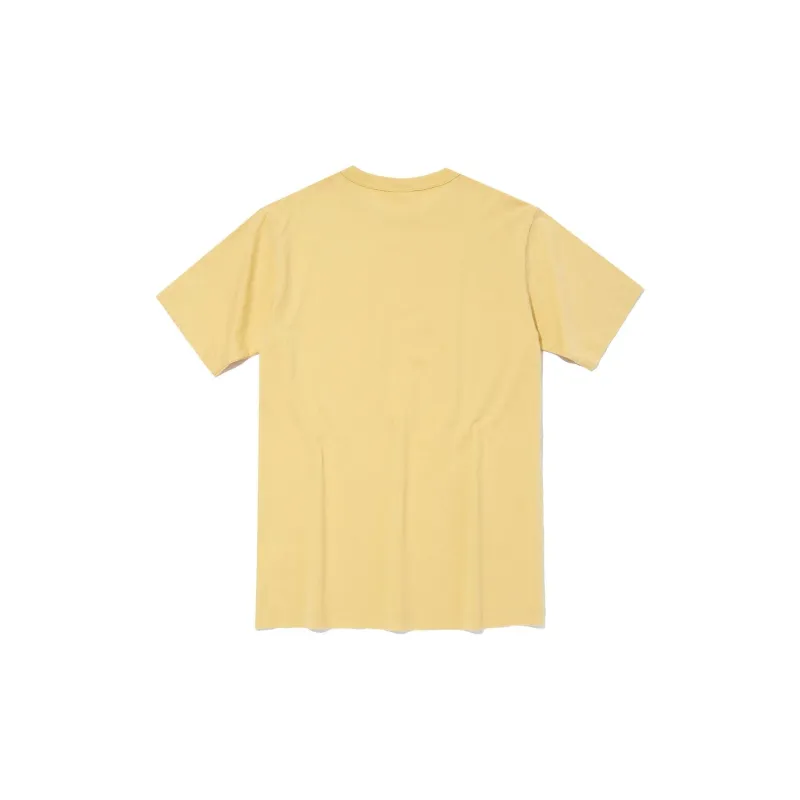 Champion T Shirt Unisex Light Yellow-1