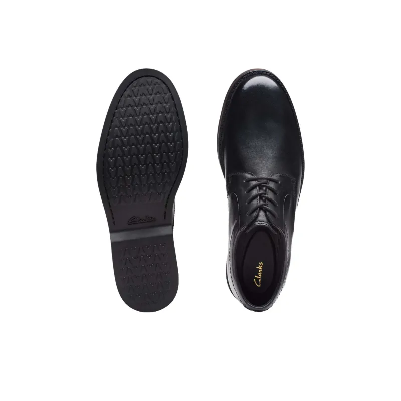 clarks Atticus LTLace Leather Derby Shoes-3