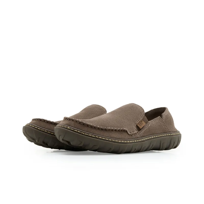 CAT Boat Shoes Men Brown-1