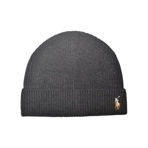 Polo Ralph Lauren Milu Wool Beanies Unisex Gray