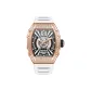 HBR993-Rose Case White Strap