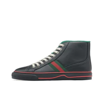 GUCCI Tennis 1977 High 'Black Red Green'