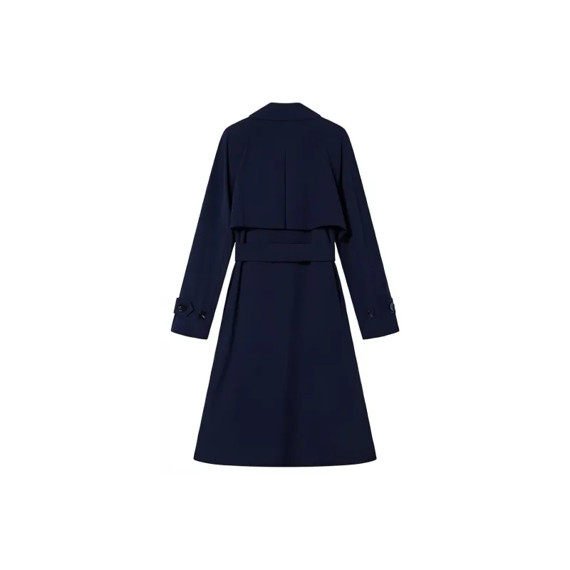 Goodland Trench Coat Women's Navy Blue-1