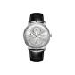 White Case White Dial Black Belt