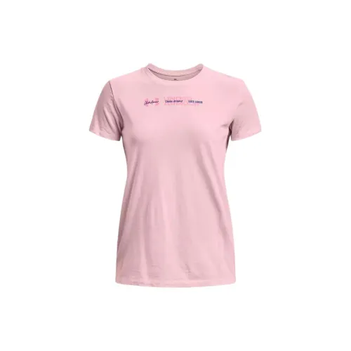 Under Armour T-Shirts Women's Ballet Pink