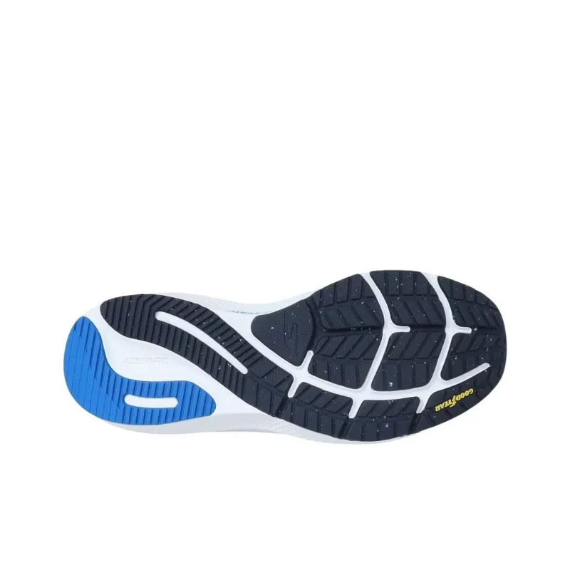 Skechers Go Run Pure 4 Arch Fit Shock Absorbers Low Top Running Shoes Men's Blue-4