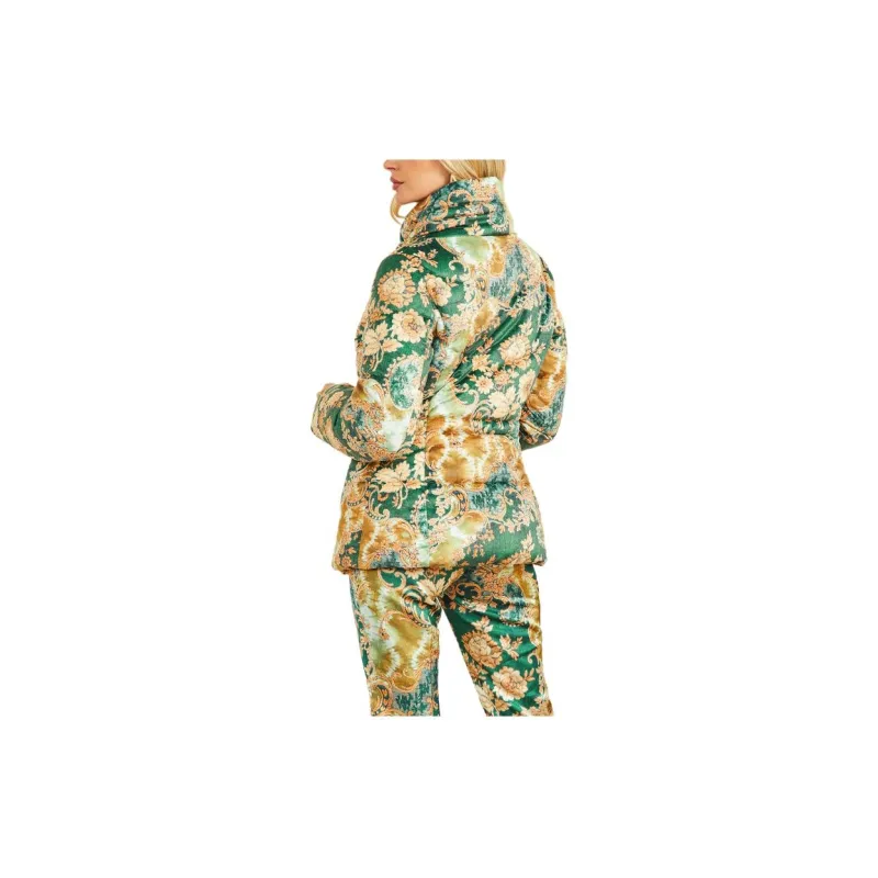GUESS Katrin Puffer Jacket Jackets Coats Women's Green-3
